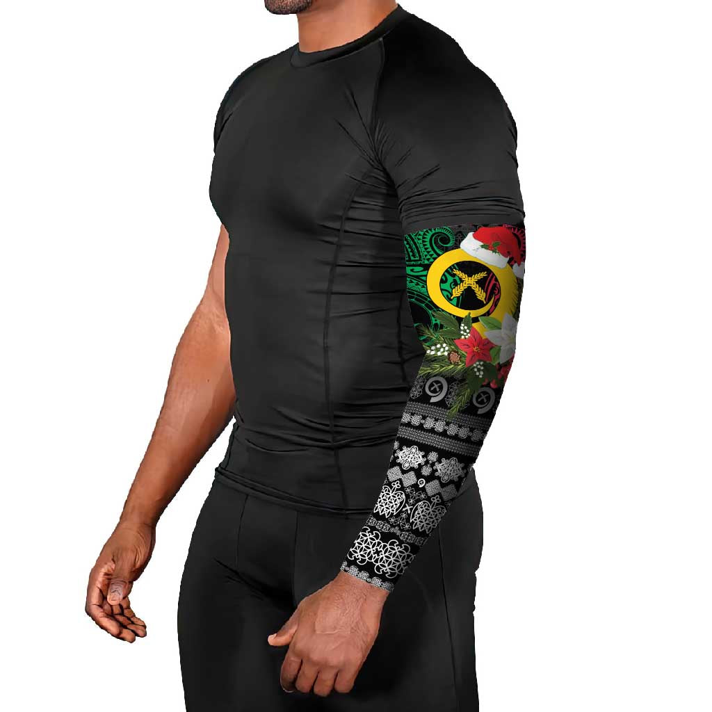 Vanuatu Pig's Tusk Meri Krismas! Arm Sleeves Vanuatuan Ancient Art Spirit LT9 - Polynesian Pride