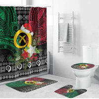 Vanuatu Pig's Tusk Meri Krismas! Bathroom Set Vanuatuan Ancient Art Spirit - Polynesian Pride