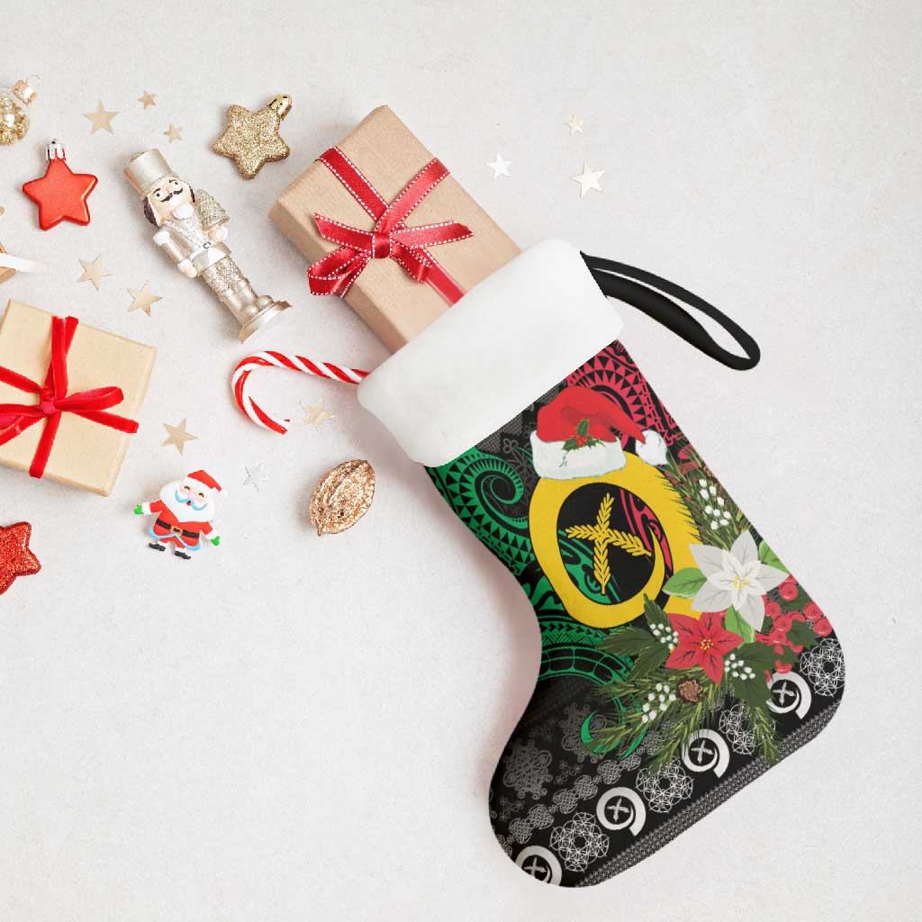 Vanuatu Pig's Tusk Meri Krismas! Christmas Stocking Vanuatuan Ancient Art Spirit - Polynesian Pride