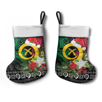 Vanuatu Pig's Tusk Meri Krismas! Christmas Stocking Vanuatuan Ancient Art Spirit - Polynesian Pride