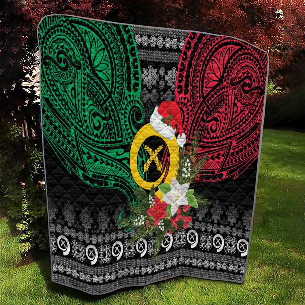 Vanuatu Pig's Tusk Meri Krismas! Quilt Vanuatuan Ancient Art Spirit - Polynesian Pride