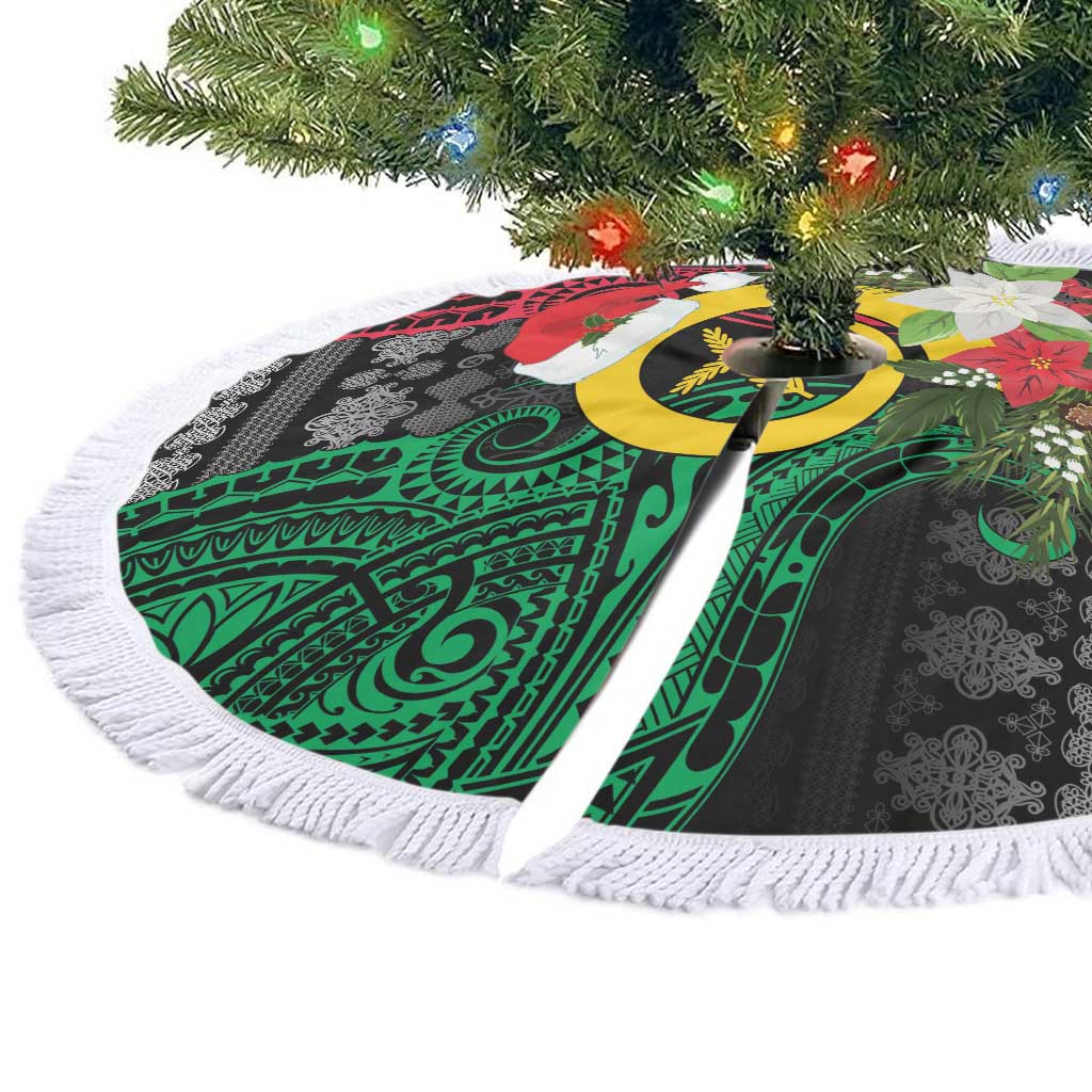 Vanuatu Pig's Tusk Meri Krismas! Tree Skirt Vanuatuan Ancient Art Spirit LT9 - Polynesian Pride