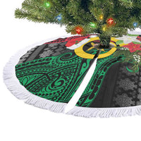 Vanuatu Pig's Tusk Meri Krismas! Tree Skirt Vanuatuan Ancient Art Spirit LT9 - Polynesian Pride