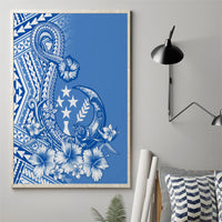 Kosrae Constitution Day Personalised Canvas Wall Art Kusaie Hook Tattoo Special Polynesian Pattern LT9 - Polynesian Pride