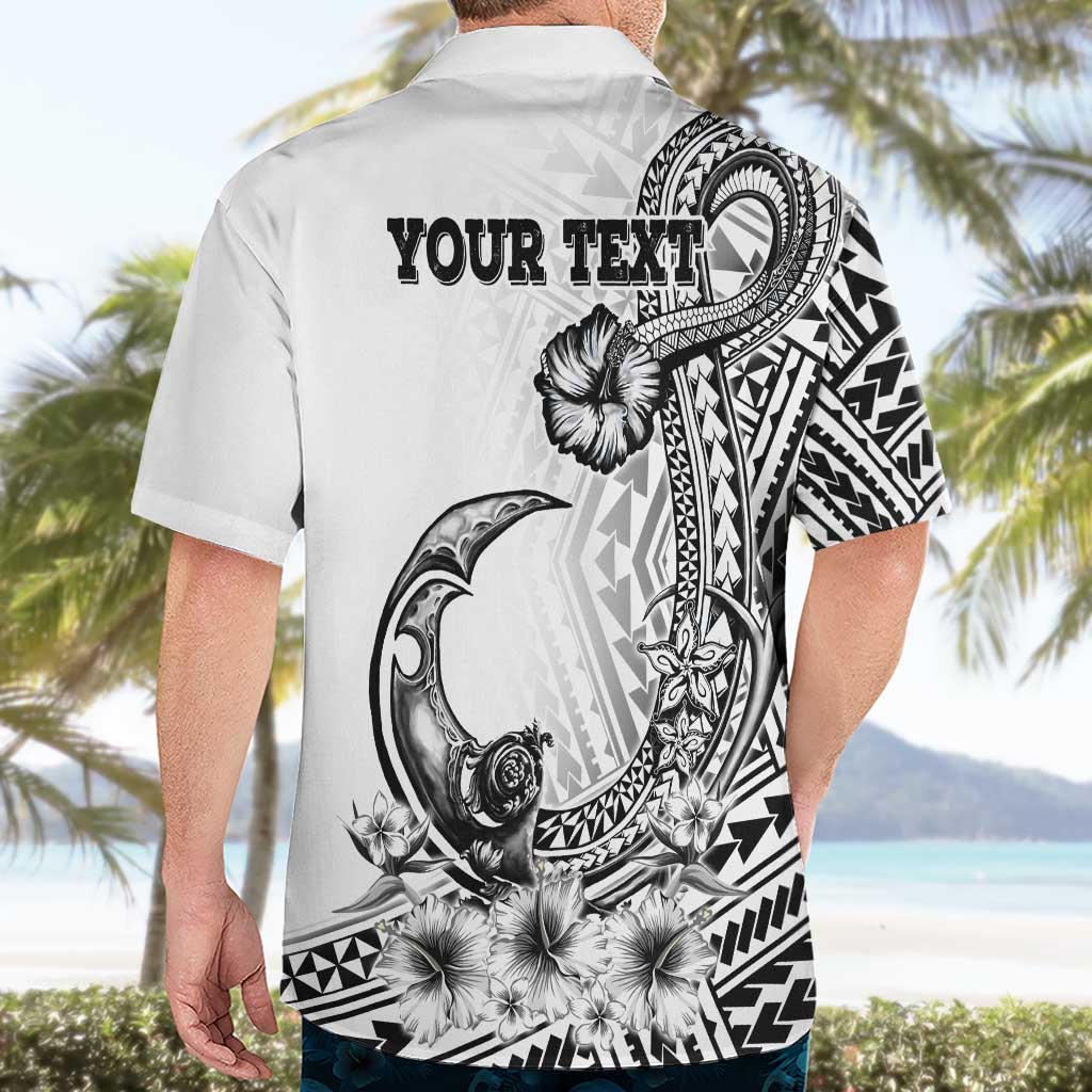 Ia Orana Tahiti Personalised Hawaiian Shirt French Polynesia Hook Tattoo Special White Color LT9 - Polynesian Pride