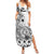 Ia Orana Tahiti Personalised Summer Maxi Dress French Polynesia Hook Tattoo Special White Color LT9