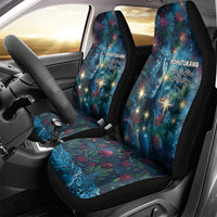 New Zealand Matariki Pohutukawa Car Seat Cover Te Mauri te Ora LT9 - Polynesian Pride