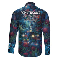New Zealand Matariki Pohutukawa Family Matching Summer Maxi Dress and Hawaiian Shirt Te Mauri te Ora LT9 - Polynesian Pride