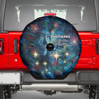 New Zealand Matariki Pohutukawa Spare Tire Cover Te Mauri te Ora LT9 - Polynesian Pride