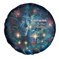 New Zealand Matariki Pohutukawa Spare Tire Cover Te Mauri te Ora LT9 - Polynesian Pride