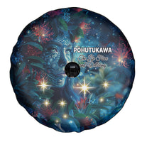New Zealand Matariki Pohutukawa Spare Tire Cover Te Mauri te Ora LT9 - Polynesian Pride