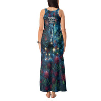 New Zealand Matariki Pohutukawa Tank Maxi Dress Te Mauri te Ora LT9 - Polynesian Pride