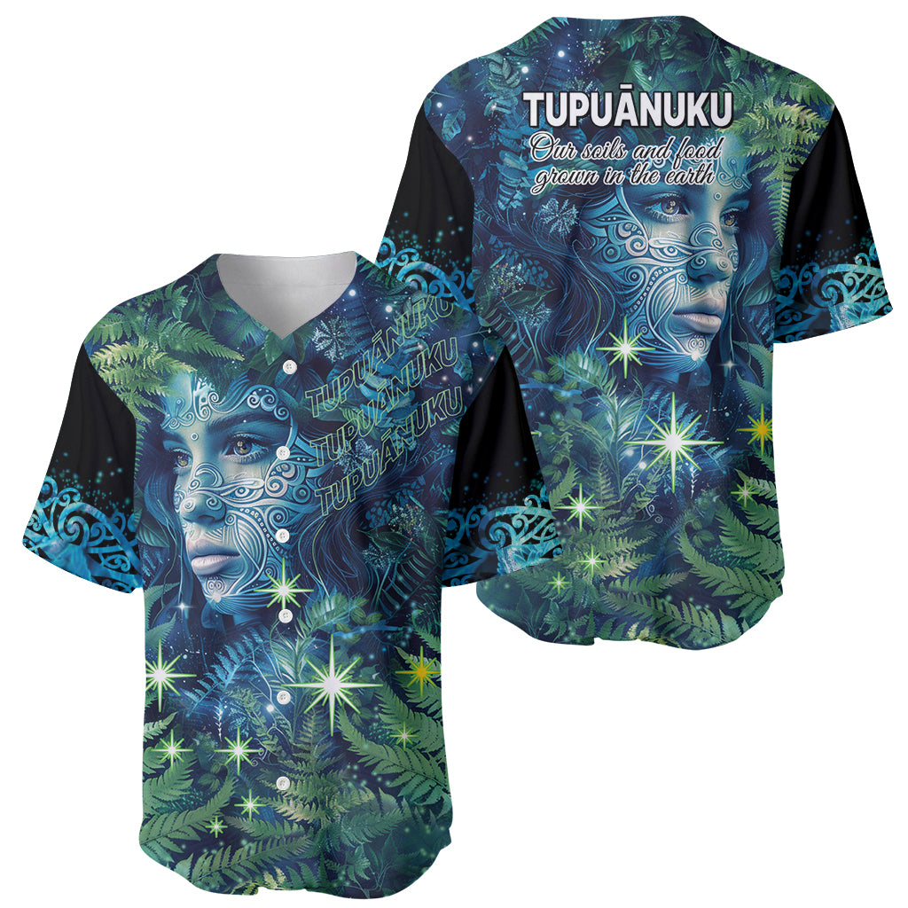 New Zealand Matariki Tupuanuku Baseball Jersey Te W o te Hauhake LT9 - Polynesian Pride
