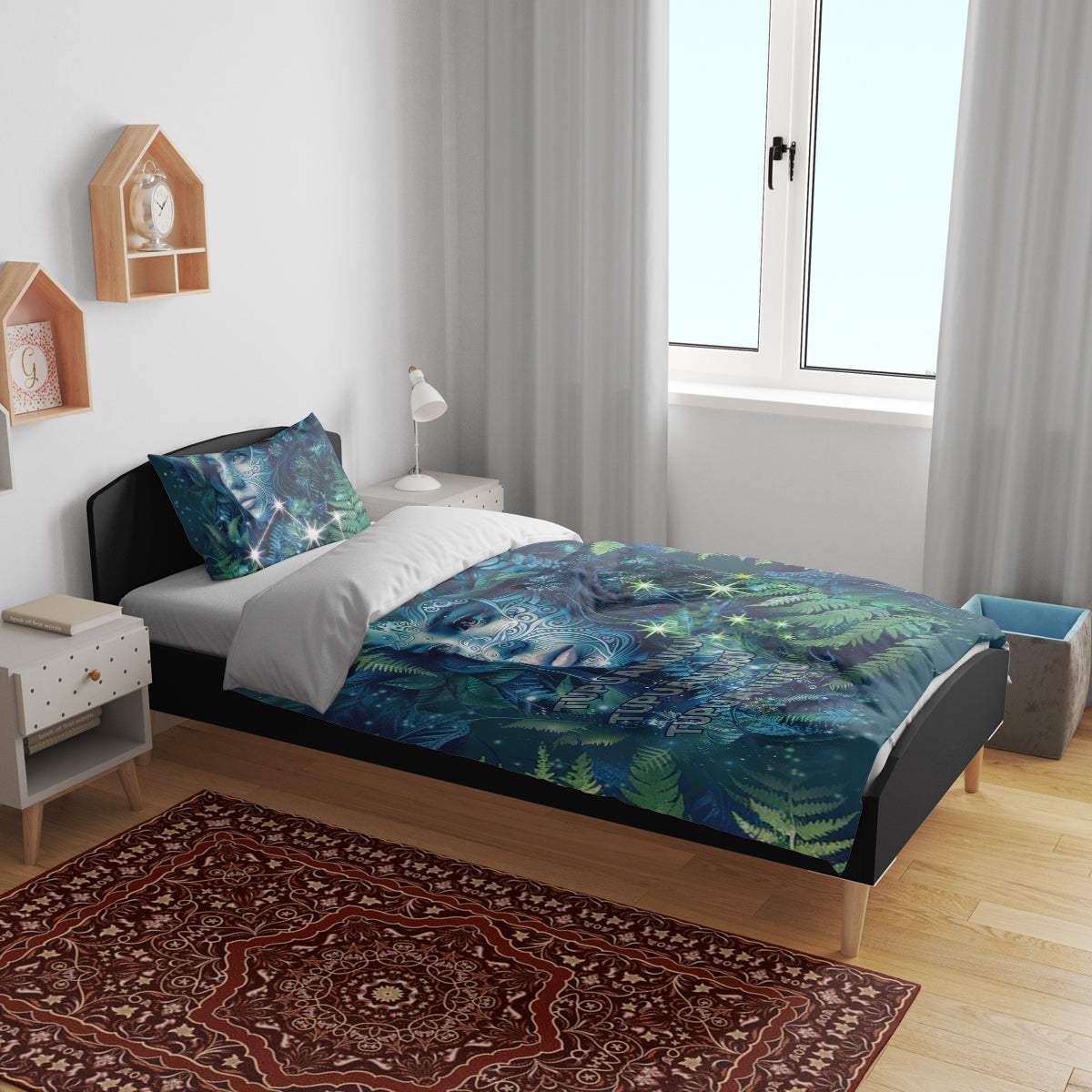 New Zealand Matariki Tupuanuku Bedding Set Te Wā o te Hauhake
