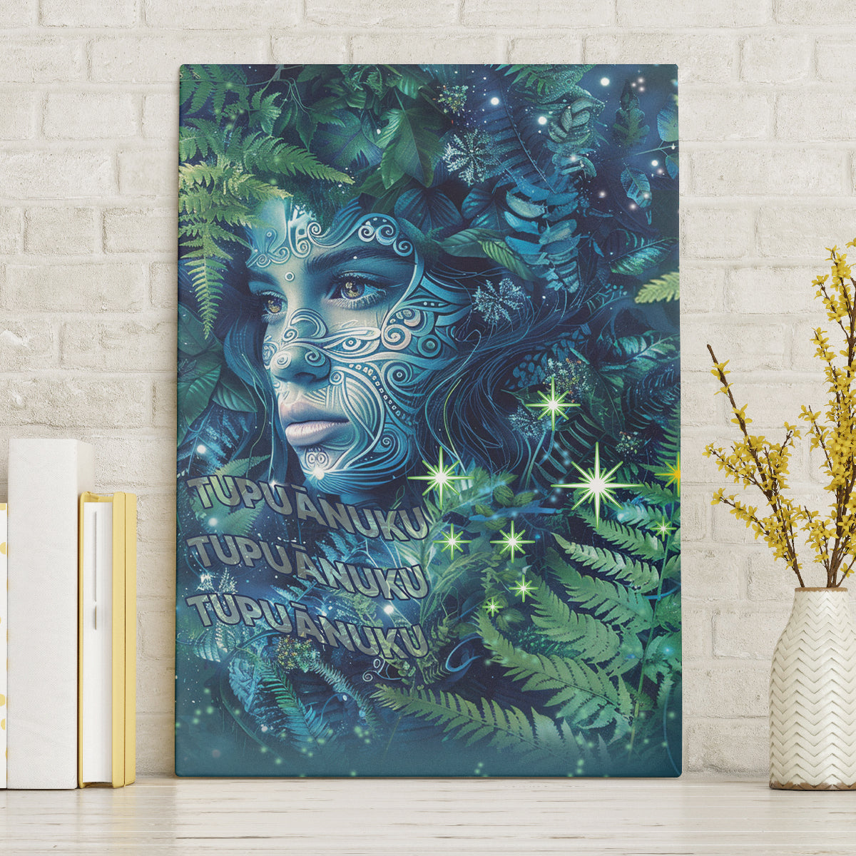 New Zealand Matariki Tupuanuku Canvas Wall Art Te Wā o te Hauhake