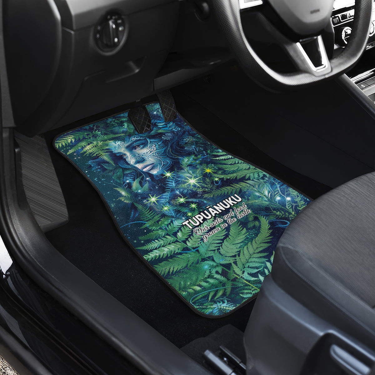 New Zealand Matariki Tupuanuku Car Mats Te W o te Hauhake LT9 - Polynesian Pride