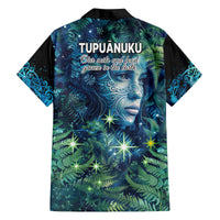 New Zealand Matariki Tupuanuku Family Matching Long Sleeve Bodycon Dress and Hawaiian Shirt Te W o te Hauhake LT9 - Polynesian Pride