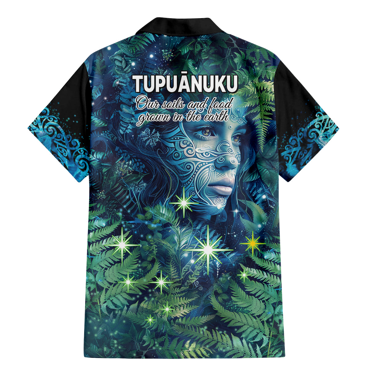 New Zealand Matariki Tupuanuku Family Matching Mermaid Dress and Hawaiian Shirt Te W o te Hauhake LT9 - Polynesian Pride