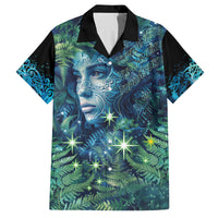 New Zealand Matariki Tupuanuku Family Matching Puletasi and Hawaiian Shirt Te W o te Hauhake LT9 Dad's Shirt - Short Sleeve Art - Polynesian Pride