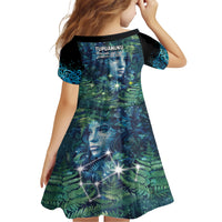 New Zealand Matariki Tupuanuku Family Matching Short Sleeve Bodycon Dress and Hawaiian Shirt Te W o te Hauhake LT9 - Polynesian Pride