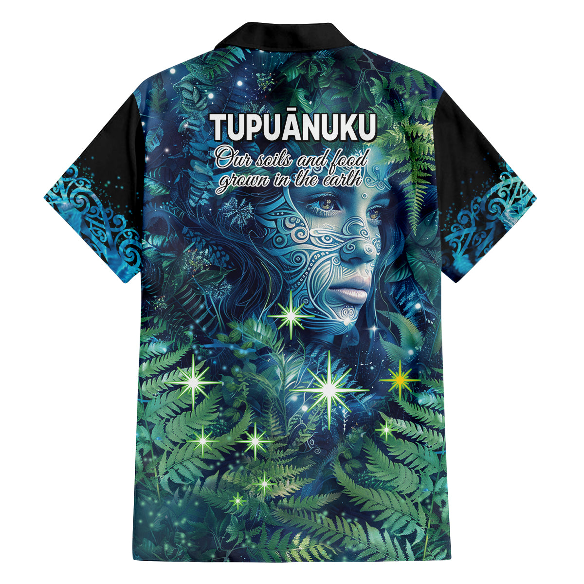 New Zealand Matariki Tupuanuku Family Matching Tank Maxi Dress and Hawaiian Shirt Te W o te Hauhake LT9 - Polynesian Pride