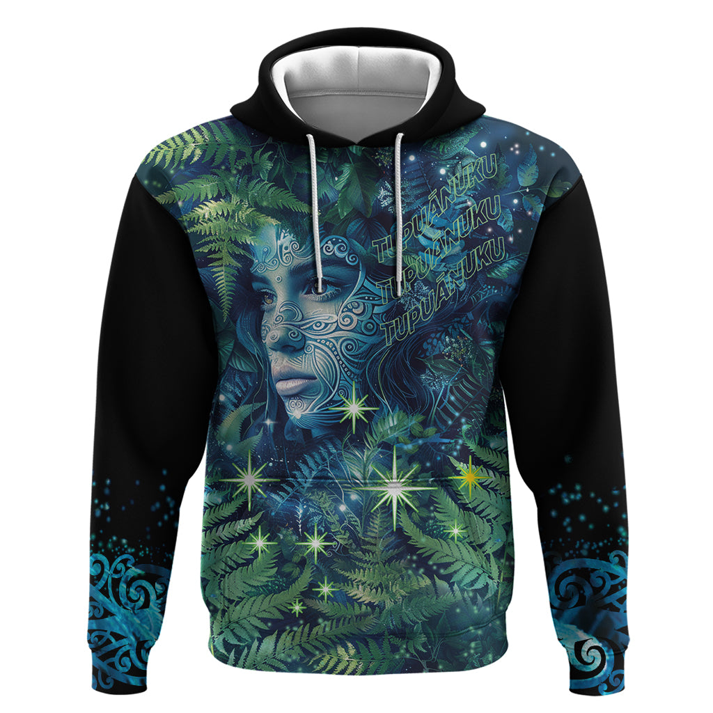 New Zealand Matariki Tupuanuku Hoodie Te W o te Hauhake LT9 Pullover Hoodie Art - Polynesian Pride