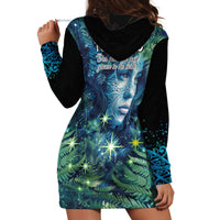 New Zealand Matariki Tupuanuku Hoodie Dress Te W o te Hauhake LT9 - Polynesian Pride
