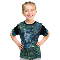 New Zealand Matariki Tupuanuku Kid T Shirt Te W o te Hauhake LT9 Art - Polynesian Pride