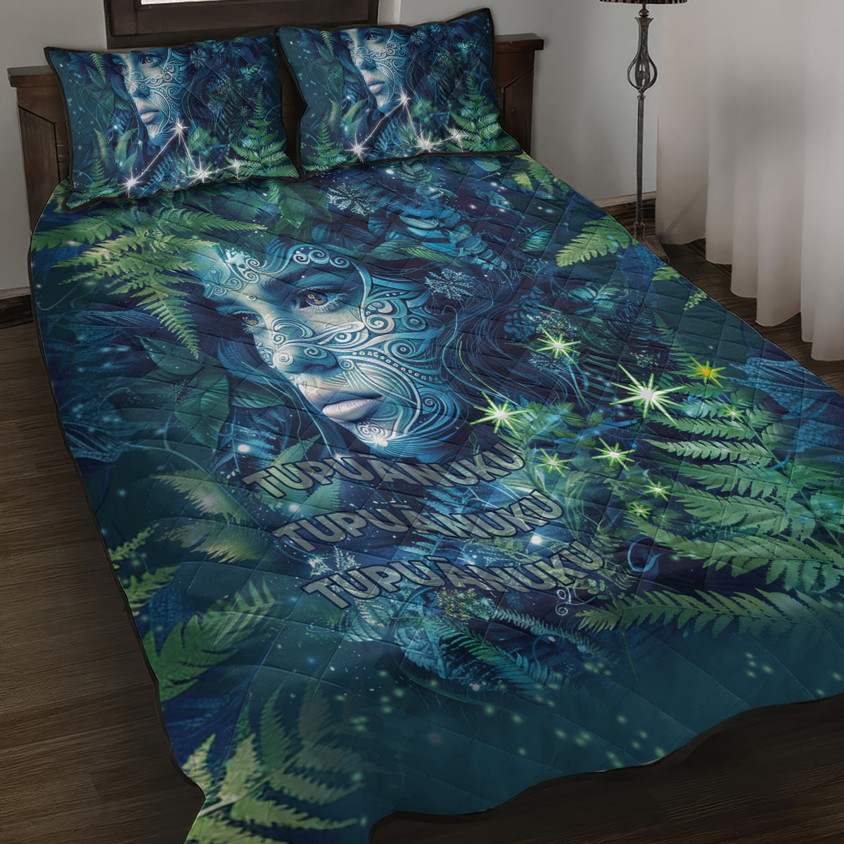 New Zealand Matariki Tupuanuku Quilt Bed Set Te W o te Hauhake LT9 Art - Polynesian Pride