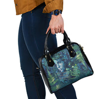 New Zealand Matariki Tupuanuku Shoulder Handbag Te W o te Hauhake LT9 - Polynesian Pride