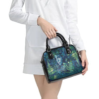 New Zealand Matariki Tupuanuku Shoulder Handbag Te W o te Hauhake LT9 - Polynesian Pride