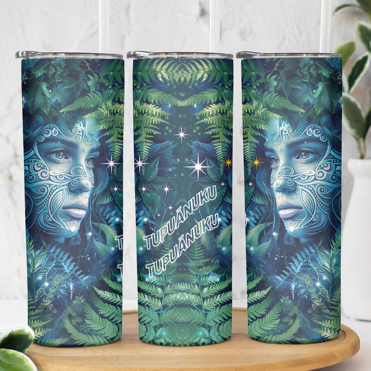New Zealand Matariki Tupuanuku Skinny Tumbler Te Wā o te Hauhake