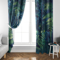 New Zealand Matariki Tupuanuku Window Curtain Te W o te Hauhake LT9 - Polynesian Pride