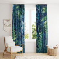 New Zealand Matariki Tupuanuku Window Curtain Te W o te Hauhake LT9 - Polynesian Pride