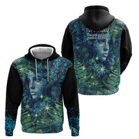 New Zealand Matariki Tupuanuku Zip Hoodie Te W o te Hauhake LT9 - Polynesian Pride