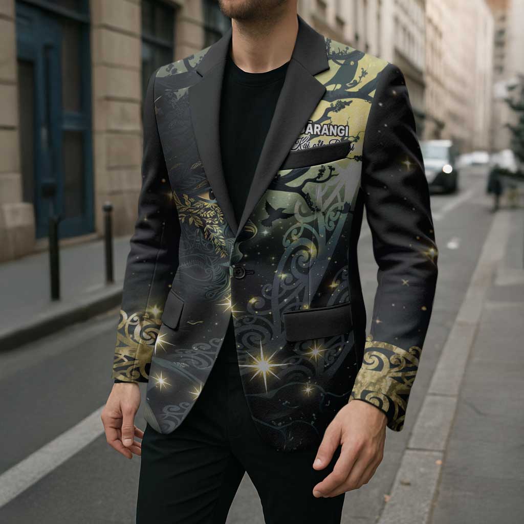 New Zealand Matariki Tupuarangi Blazer Ng Kai o te Rangi - Polynesian Pride