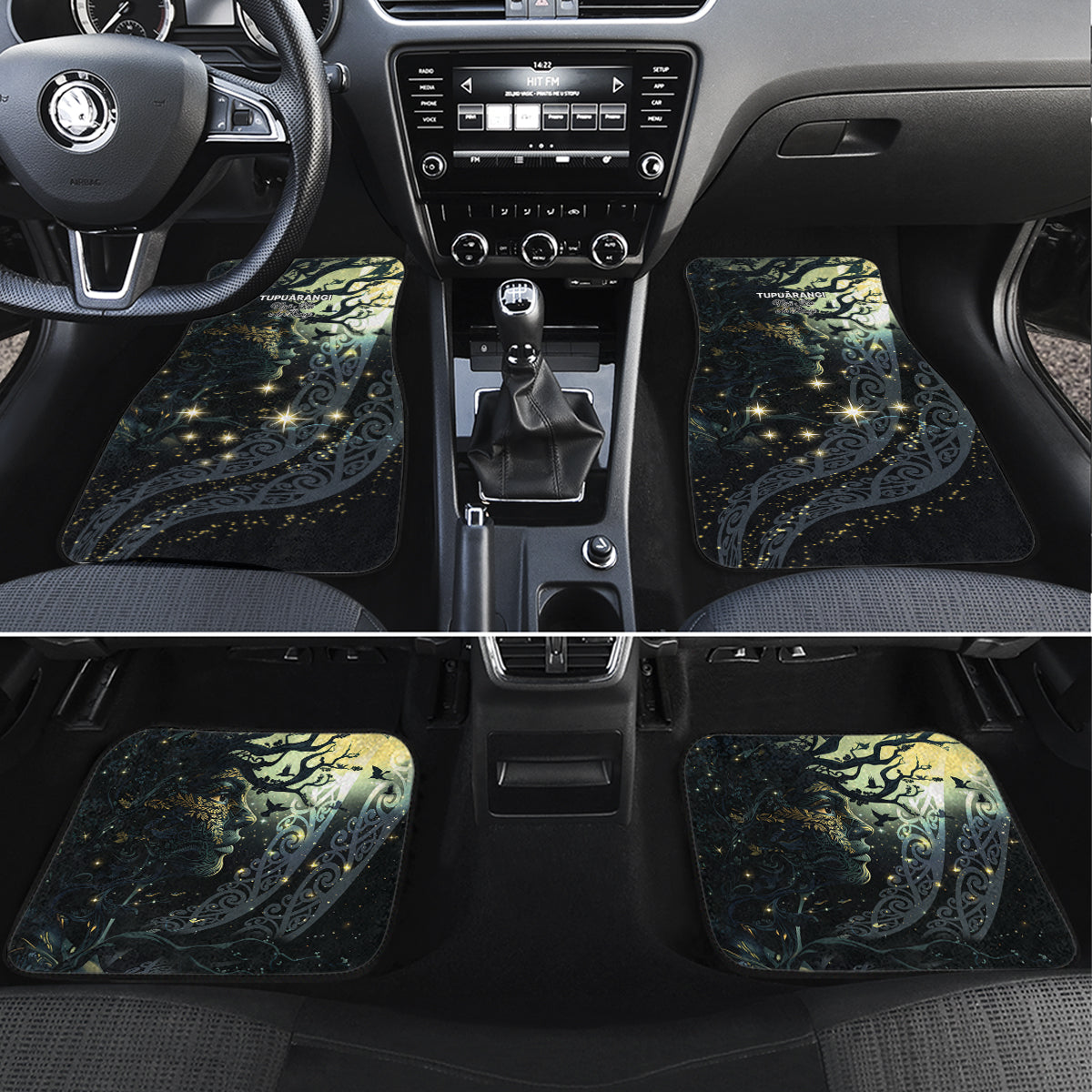 New Zealand Matariki Tupuarangi Car Mats Ngā Kai o te Rangi