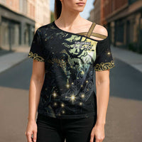 New Zealand Matariki Tupuarangi Cross Shoulder Shirt Ng Kai o te Rangi LT9 - Polynesian Pride