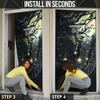 New Zealand Matariki Tupuarangi Door Cover Ng Kai o te Rangi - Polynesian Pride