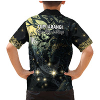 New Zealand Matariki Tupuarangi Family Matching Mermaid Dress and Hawaiian Shirt Ng Kai o te Rangi LT9 - Polynesian Pride