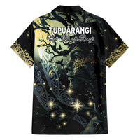 New Zealand Matariki Tupuarangi Family Matching Off Shoulder Maxi Dress and Hawaiian Shirt Ng Kai o te Rangi LT9 - Polynesian Pride