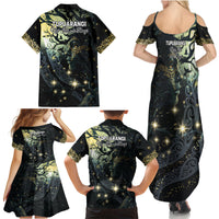 New Zealand Matariki Tupuarangi Family Matching Summer Maxi Dress and Hawaiian Shirt Ng Kai o te Rangi LT9 - Polynesian Pride