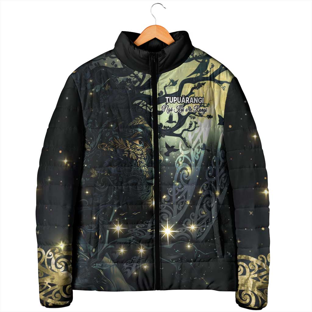 New Zealand Matariki Tupuarangi Padded Jacket Ng Kai o te Rangi - Polynesian Pride