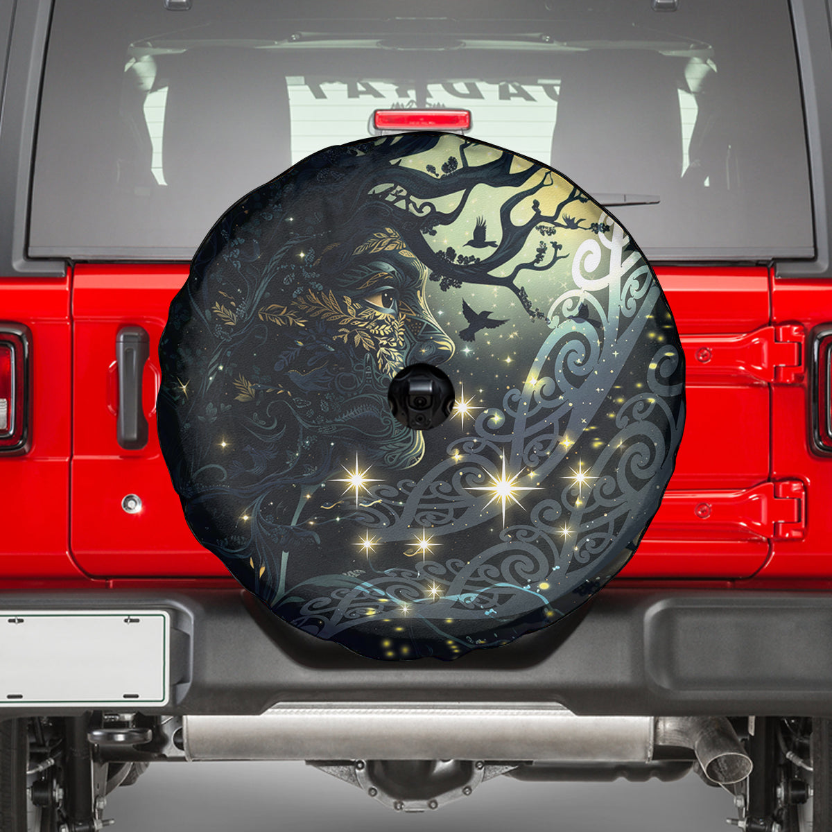 New Zealand Matariki Tupuarangi Spare Tire Cover Ng Kai o te Rangi LT9 - Polynesian Pride
