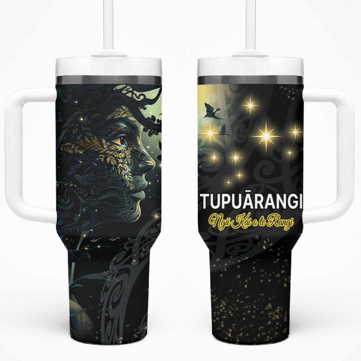 New Zealand Matariki Tupuarangi Tumbler With Handle Ngā Kai o te Rangi