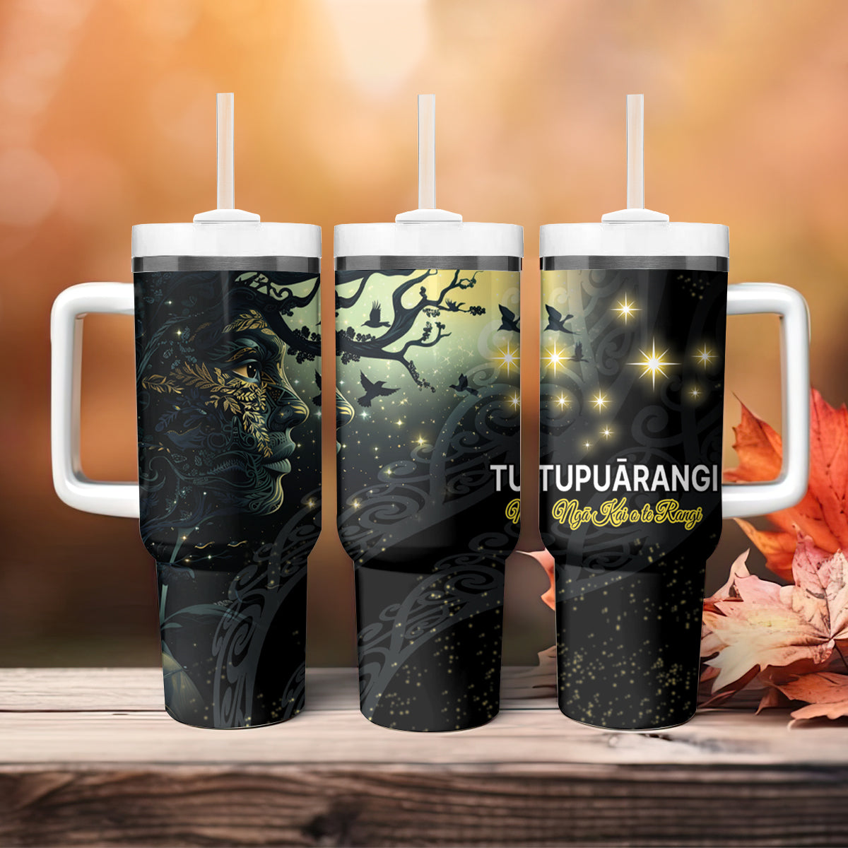 New Zealand Matariki Tupuarangi Tumbler With Handle Ngā Kai o te Rangi