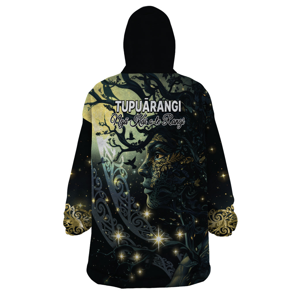 New Zealand Matariki Tupuarangi Wearable Blanket Hoodie Ng Kai o te Rangi LT9 - Polynesian Pride