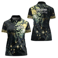 New Zealand Matariki Tupuarangi Women Polo Shirt Ng Kai o te Rangi LT9 - Polynesian Pride