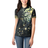 New Zealand Matariki Tupuarangi Women Polo Shirt Ng Kai o te Rangi LT9 - Polynesian Pride