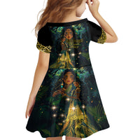 New Zealand Matariki Family Matching Summer Maxi Dress and Hawaiian Shirt Rongo Mori Wellbeing and Good Luck LT9 - Polynesian Pride